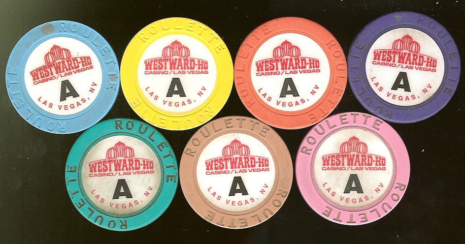 Westward Ho Table A 7 chip set