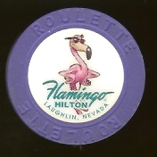 Flamingo laughlin Purple Arms on side bird