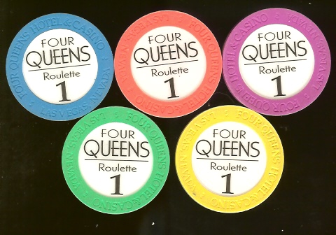 Four Queens Table 1  5 chip set