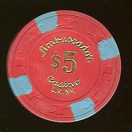 $5 Ambassador Casino 2nd issue