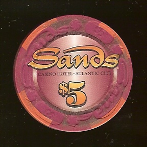 SAN-5c $5 Sands 3rd issue