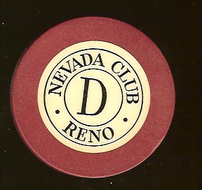 Nevada Club Roulette Red D Plain Mold