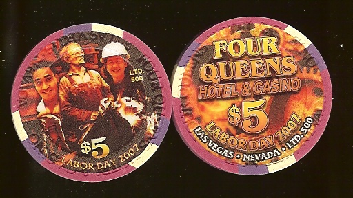 $5 Four Queens Labor Day 2007