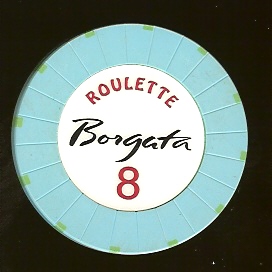 Borgata Lt. Blue Table 8