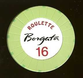 Borgata Green Table 16