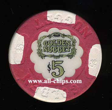 GOL-5a $5 Golden Nugget 2nd issue