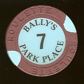 Ballys 4 Park Place Brown Table 7