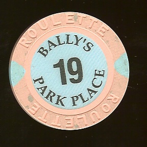Ballys 4 Park Place Peach Table 19