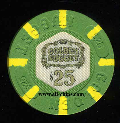 GOL-25a $25 point Golden Nugget 2nd issue