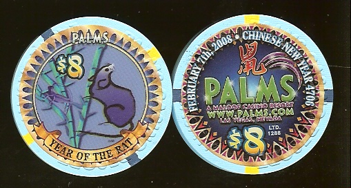 $8 Palms Chinese New Year 2008 Year of the Rat