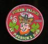 $5 Poker palace St Patricks Day 2000