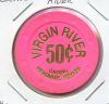 .50 Virgin River 1st issue Mesquite, NV. sunburst mold
