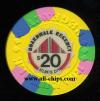 BOA-20* Error $20 Boardwalk Regency Green,Blue,Pink Incert Error