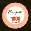 BOR-1000NV Borgata $1000 Tournament chip 