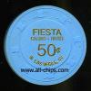 .50 Fiesta 1st issue N. Las Vegas Casino Chip