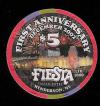 $5 Fiesta 1st Anniversary 2002 Henderson