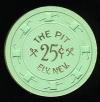 25c The Pit  1st issue Ely, NV