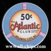 ACH.50 $.50 Atlantic Club Hotel & Casino
