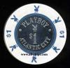 PLA-1 $1 Playboy with Concentric Circles Duller Blue
