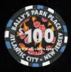 BPP-100b $100 Ballys Park Place 3rd issue