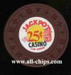 .25c Jackpot Casino Las Vegas 3rd issue