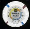 $1 Imperial Palace Biloxi MS White AU/UNC