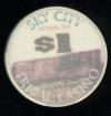 $1 Sky City Tribal Casino Acoma, NM.
