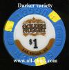 $1 Golden Nugget 20th issue Re-Issue Darker variety  