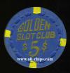 $5 Golden Slot Club 1st issue 1955 **