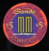 SAN-5d $5 Sands Millennium