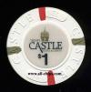 CAS-1 $1 Trumps Castle 1st issue
