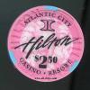 HAC-2.5 $2.50 Atlantic City Hilton Obsolete