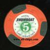 $5 Showboat 5th issue 1970 Fine Print