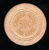 .50 Sahara Hotel 7th issue Pan Game 1950s