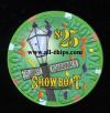 SHO-25a $25 Showboat 2nd issue UNC
