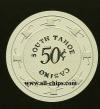 .50c South Tahoe Casino 1st issue 1966