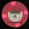 $5 20th Century Casino2nd issue 1978