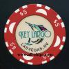 $5 Key Largo 1st issue 1997