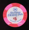$5 Sheraton Desert Inn 21st issue 1994