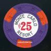 $25 Monte Carlo Resort Laughlin 1st issue 1968