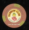 $5 Rainbow Club 1st issue 1967 Lighter color