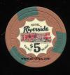 $5 Riverside Hotel 6th issue 1954