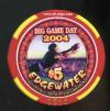 $5 Edgewater Big Game Day 2004 Super Bowl 