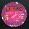 $5 Riviera APA NSC National Singles Championships 2003
