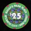 BPP-25b $25 Ballys Park Place 3rd issue
