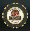 $25 Golden Gate Casino Match Play NCV Chip Oversized
