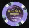 HRC-500 $500 Hard Rock Atlantic City 1st issue