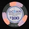 ORC-100 $100 Ocean Resort Casino Atlantic City 1st issue