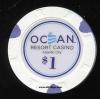 ORC-1 $1 Ocean Resort Casino Atlantic City 1st issue