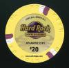 HRC-20 $20 Hard Rock Atlantic City 1st issue